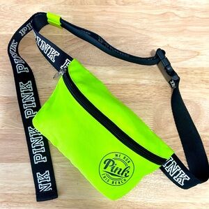 PINK Victoria's Secret "We run this beach" Fanny Pack
